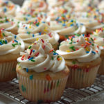 Gluten Free Confetti Cupcakes rows