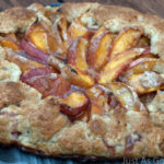 Gluten Free Rustic Peach Tart