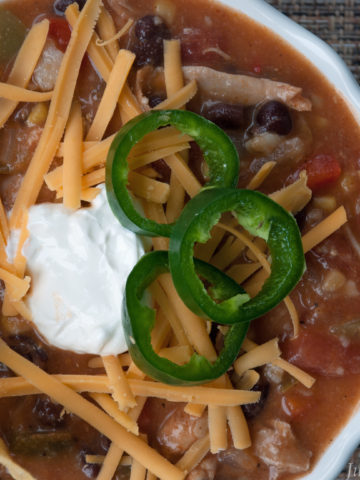 Gluten Free Chicken Tortilla Soup 2