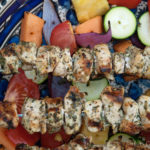 Gluten Free Lemon Herb Chicken Kabob