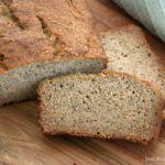 Slice of gluten free banana bread