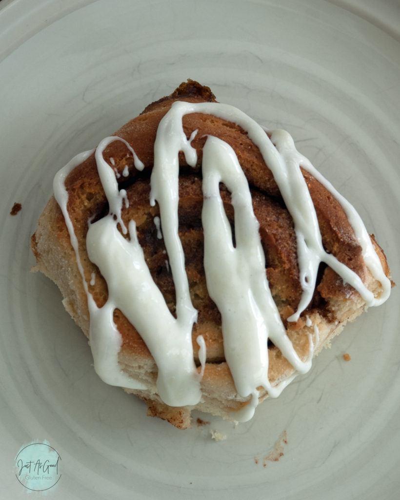 Gluten Free Cinnamon Roll Single Iced