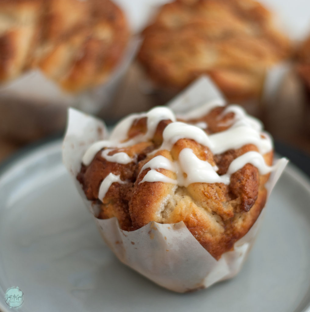  single bun with frosting