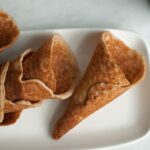 plate of gluten free waffle cones