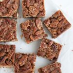 Browned Butter Pecan Pie Bar squares